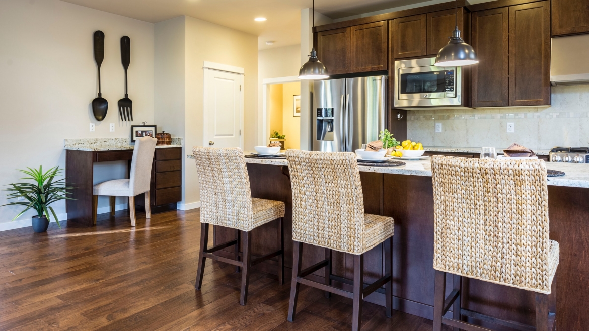Kitchen- sitting places