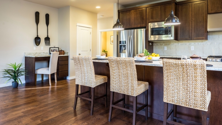 Kitchen- sitting places
